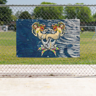 Banderoles Mermaids - Design nautique pour les amoureux des o