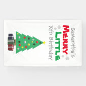 Banderoles Merry Little Birthday (Horizontal)