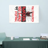 Banderoles Mes élèves ont fait 100 jours de professeur (Salon professionnel)