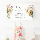 Banderoles Mews Tournesol Mariage automnal Bienvenue (En situation)