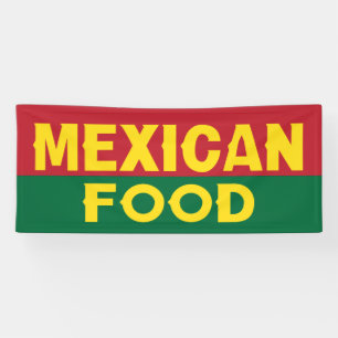 Banderoles Mexique Food truck ou festival