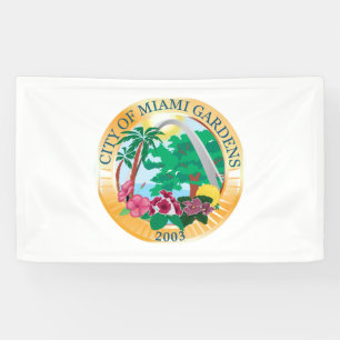 Banderoles Miami Gardens (Floride) City Seal