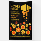 Banderoles Miel à vendre (Vertical)