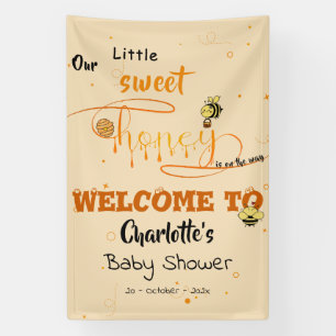 Banderoles Mignon Doux Nectar et Texte à Yeux Kawaii