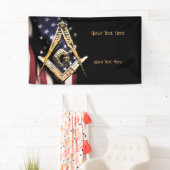 Banderoles Mineurs maçonniques (YellowSwish)États-Unis (En situation)