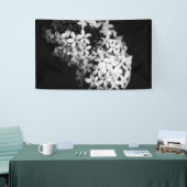 Banderoles Miniflures noir et blanc (Salon professionnel)