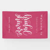 Banderoles Minimaliste Script Simple | Moderne douche de mari (Horizontal)