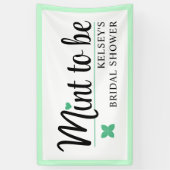 Banderoles Mint to Be Wedding Bridal Shower (Vertical)