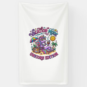 Banderoles Mode Vacances Licorne Édition Licorne Commercial P