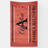 Banderoles Modèle de conception des idées de réunion familial (Vertical)