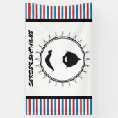 Banderoles Modèle de salon de coiffure (Vertical)