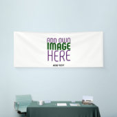 BANDEROLES MODÈLE DE TEXTE D'IMAGE BLANCHE SIMPLE MODERNE (Salon professionnel)