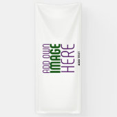 BANDEROLES MODÈLE DE TEXTE D'IMAGE BLANCHE SIMPLE MODERNE (Vertical)