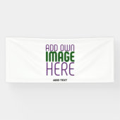 BANDEROLES MODÈLE DE TEXTE D'IMAGE BLANCHE SIMPLE MODERNE (Horizontal)