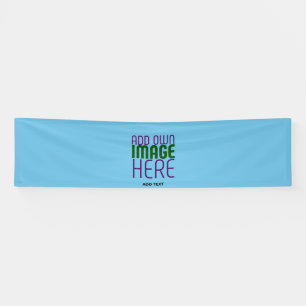 BANDEROLES MODÈLE DE TEXTE D'IMAGE BLEU SKY SWAG MODERNE MODI
