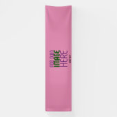 BANDEROLES MODÈLE DE TEXTE D'IMAGE CHAUD MODERNE ÉDITABLE (Verticale)