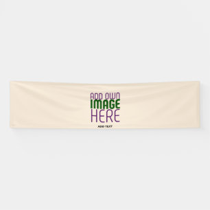 BANDEROLES MODÈLE DE TEXTE D'IMAGE NATURELLE SIMPLE ET MODERN