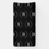 Banderoles Modèle de texte modifiable & logo facile à remplac (Verticale)