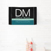 Banderoles Modèle d'entreprise moderne | Toutes les couleurs  (Insitu)