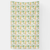 Banderoles Modèle floral (Vertical)