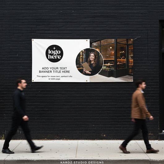 Banderoles Modern Minimalist Logo Professional Business 