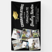 Banderoles Modern Photo Collage Félicitations Diplôme (Vertical)