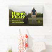 Banderoles Moderne 40 50e anniversaire 60e anniversaire Golf (En situation)