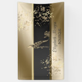 Banderoles Moderne Chic, Lumineux, Floral Hauts Talons (Vertical)