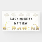 Banderoles Moderne construction simple accueil pour le premie (Horizontal)