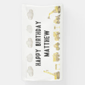 Banderoles Moderne construction simple accueil pour le premie (Verticale)