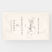 Banderoles Moderne, élégant, écriture manuscrite, mariage bei (Horizontal)