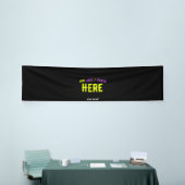 BANDEROLES MODERNE ET MODERNE PERSONNALISABLE NOIR VÉRIFIÉ (Salon professionnel)