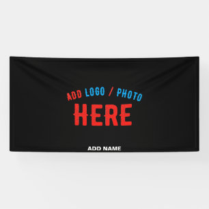 BANDEROLES MODERNE ET MODERNE PERSONNALISABLE NOIR VÉRIFIÉ