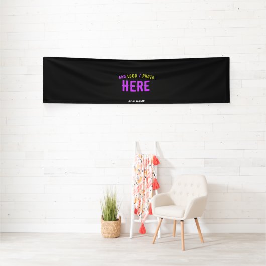 BANDEROLES MODERNE ET MODERNE PERSONNALISABLE NOIR VÉRIFIÉ (Insitu)