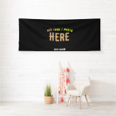 BANDEROLES MODERNE ET MODERNE PERSONNALISABLE NOIR VÉRIFIÉ (Insitu)