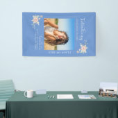 Banderoles Moderne Floral Graduation 2022 Photo Party (Salon professionnel)