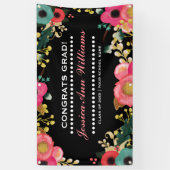 Banderoles Moderne Floral Painting Party (Vertical)