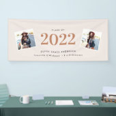 Banderoles Moderne multiphoto graphique géométrique graduatio (Salon professionnel)