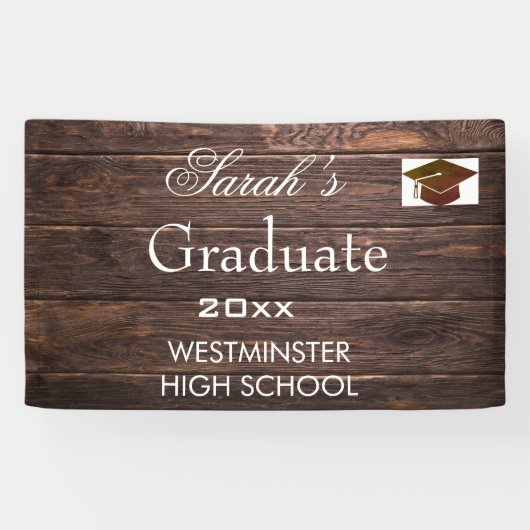 Banderoles Moderne Rustic Lycée (Horizontal)