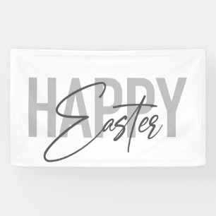 Banderoles Moderne, simple, typographie cool Joyeux Pâques