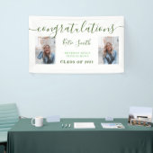 Banderoles Modernité Script Calligraphie Graduation 2 Photo (Salon professionnel)