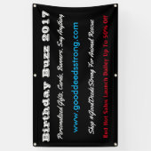 Banderoles Modifier pour convenir à l'entreprise (Vertical)