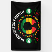 Banderoles Mois de l'histoire des Noirs (Vertical)