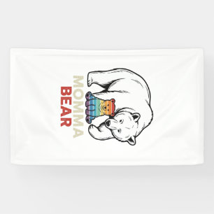 Banderoles Momma Bear Arc-en-ciel Design de T-shirt avec Grav
