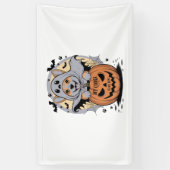 Banderoles Mon Corgi est mon Boo Halloween (Vertical)