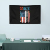 Banderoles Mon Fils A Ton Dos Fier Maman Armée (Salon professionnel)