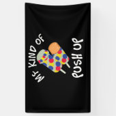 Banderoles Mon Genre De Push Up Push Pop Ice Cream (Vertical)