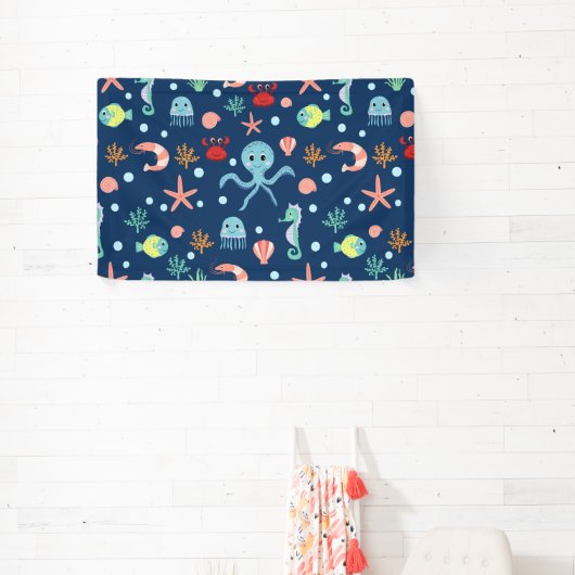 Banderoles Monde marin (Insitu)