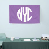 Banderoles monogramme de New York (Salon professionnel)