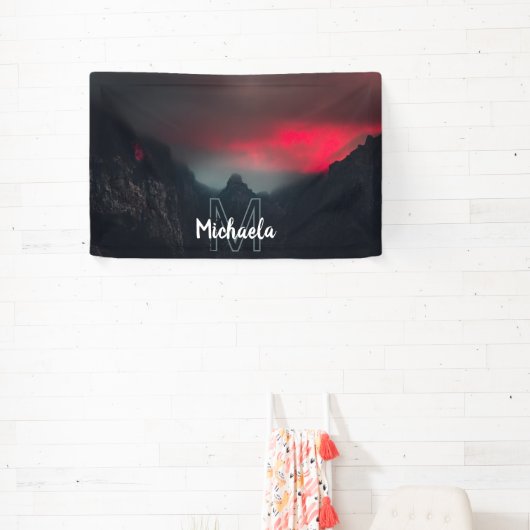 Banderoles Monographie des nuages brûlants, du brouillard et (Insitu)